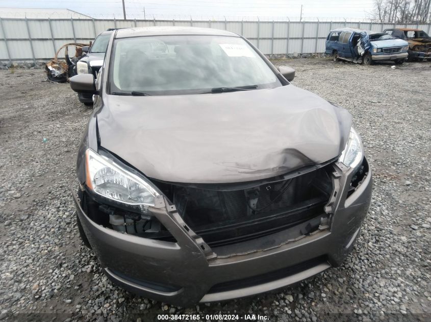 2015 NISSAN SENTRA S/SV/SR/SL - 3N1AB7AP8FY309848