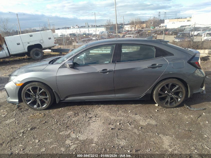 2018 HONDA CIVIC SPORT - SHHFK7G40JU217829
