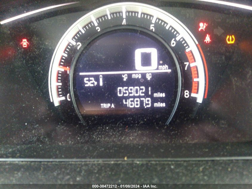 2018 HONDA CIVIC SPORT - SHHFK7G40JU217829