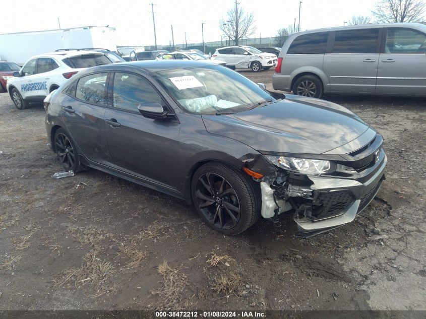 2018 HONDA CIVIC SPORT - SHHFK7G40JU217829
