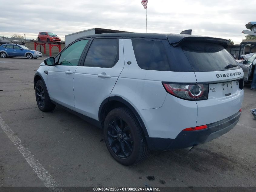 2017 LAND ROVER DISCOVERY SPORT HSE - SALCR2BG5HH719470