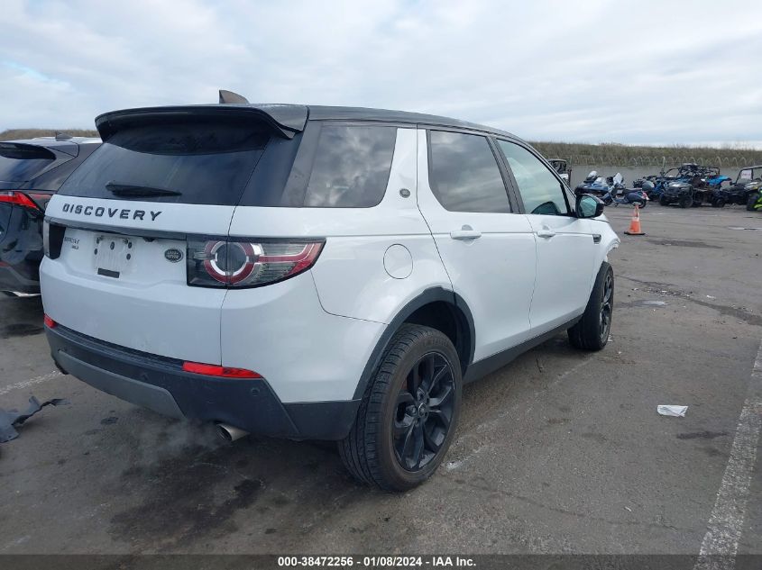 2017 LAND ROVER DISCOVERY SPORT HSE - SALCR2BG5HH719470