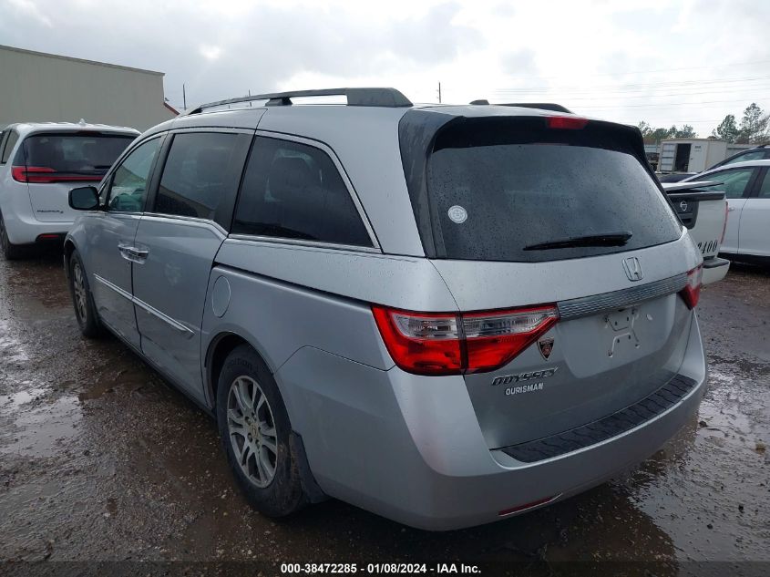 2013 HONDA ODYSSEY EX-L - 5FNRL5H63DB007309