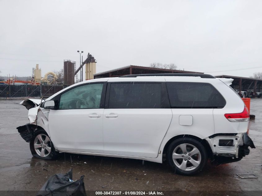 2014 TOYOTA SIENNA LE V6 8 PASSENGER - 5TDKK3DC9ES513888