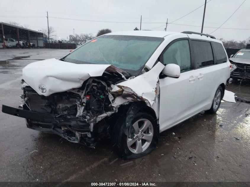 2014 TOYOTA SIENNA LE V6 8 PASSENGER - 5TDKK3DC9ES513888