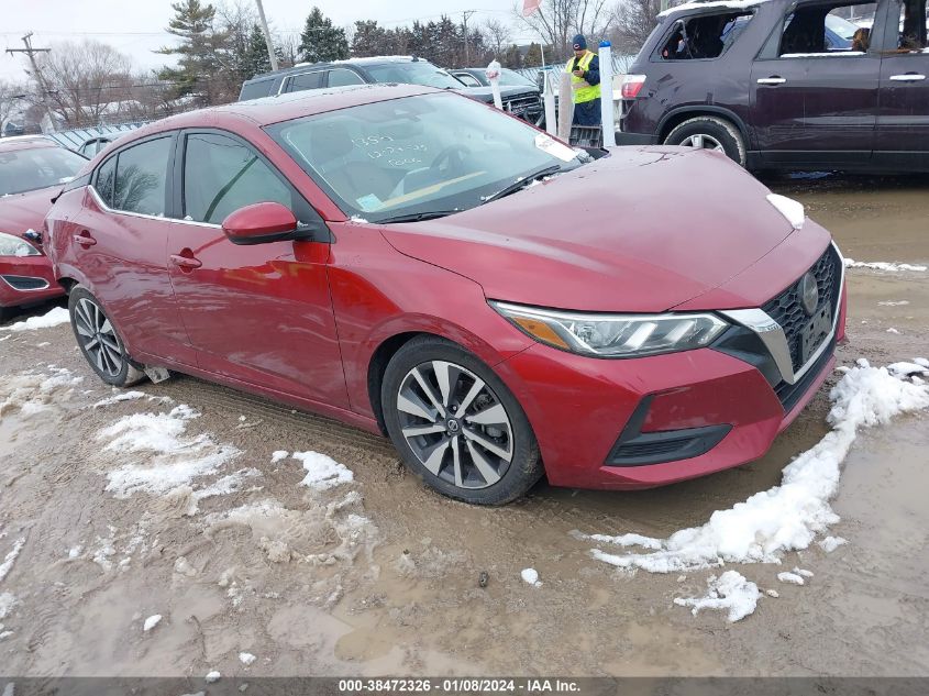 2021 NISSAN SENTRA SV - 3N1AB8CV1MY200582