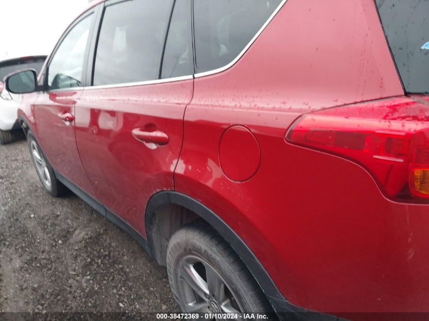 2015 TOYOTA RAV4 XLE - 2T3RFREVXFW303015
