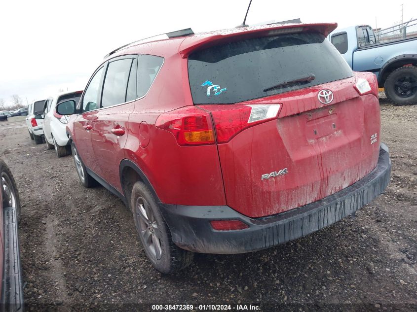 2015 TOYOTA RAV4 XLE - 2T3RFREVXFW303015