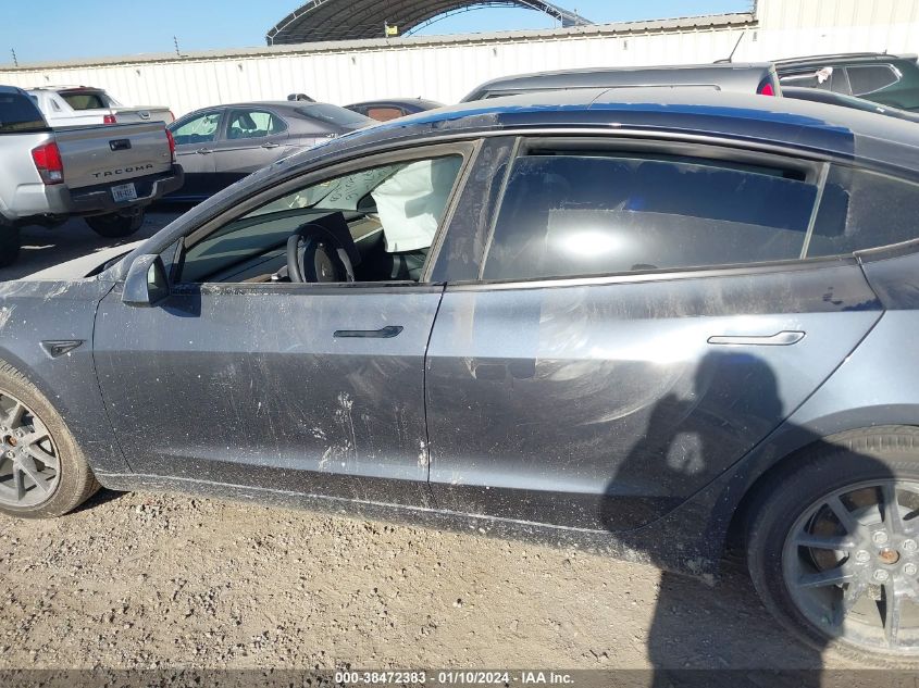 2022 TESLA MODEL 3 - 5YJ3E1EB1NF240116