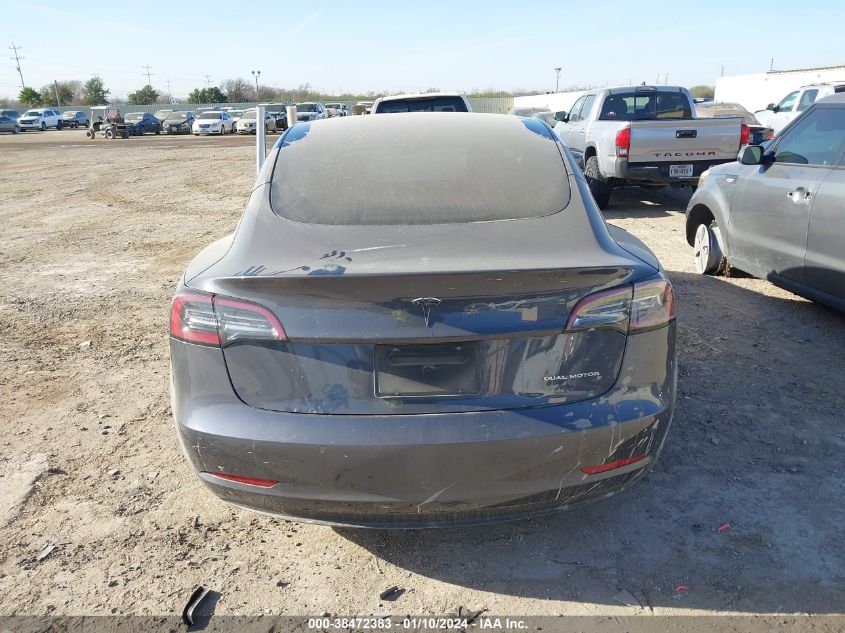 2022 TESLA MODEL 3 - 5YJ3E1EB1NF240116
