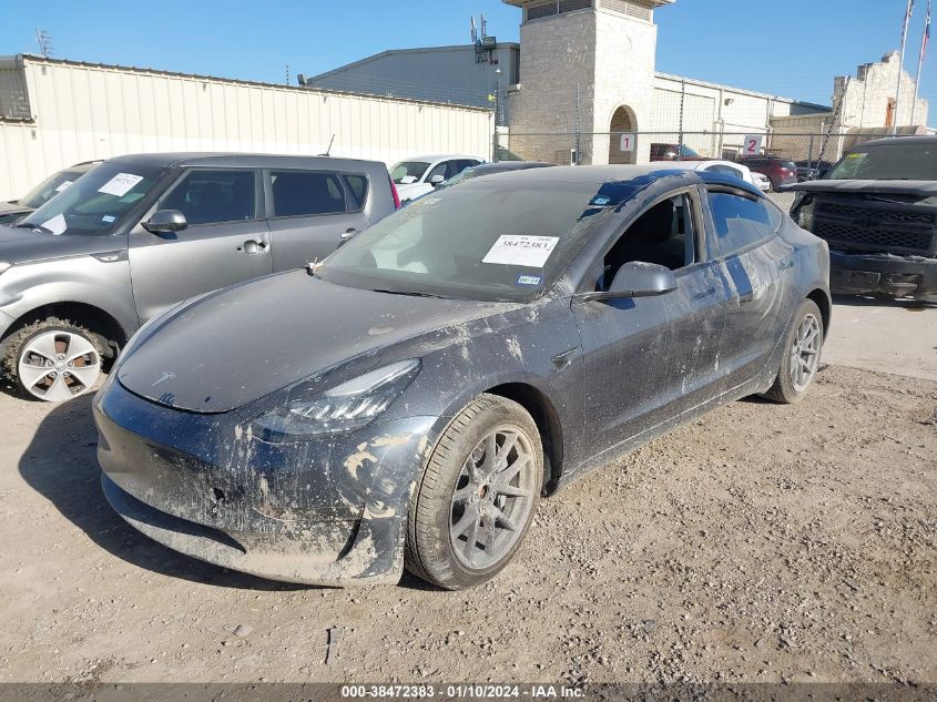 2022 TESLA MODEL 3 - 5YJ3E1EB1NF240116