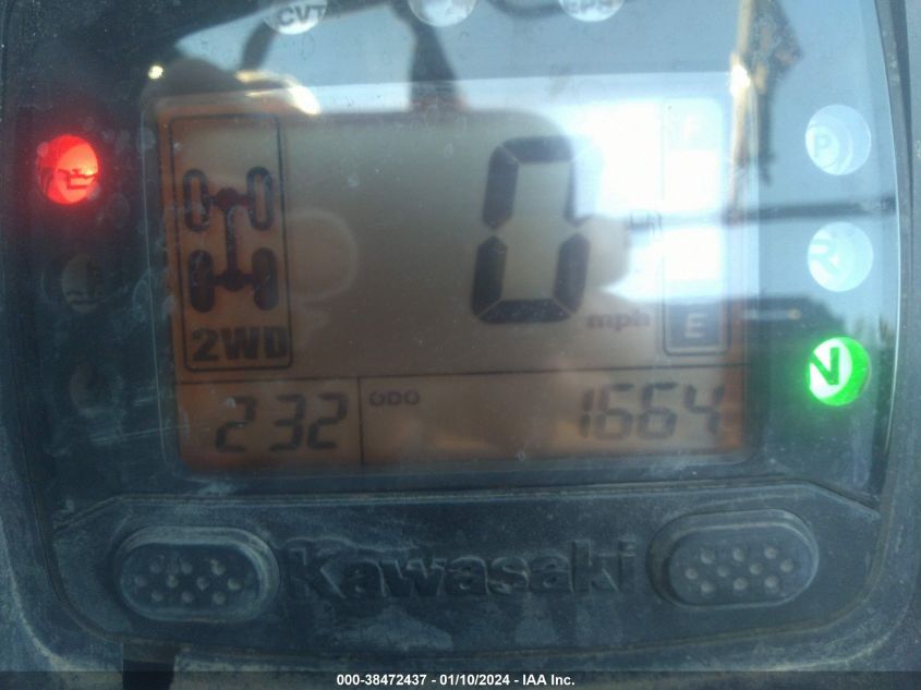 2018 KAWASAKI KAF820 E JKBAFSE15JB501669