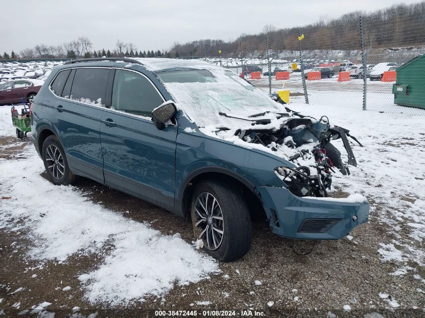 2019 VOLKSWAGEN TIGUAN SE/SEL/SEL R-LINE JET-BLA - 3VV3B7AX1KM132066