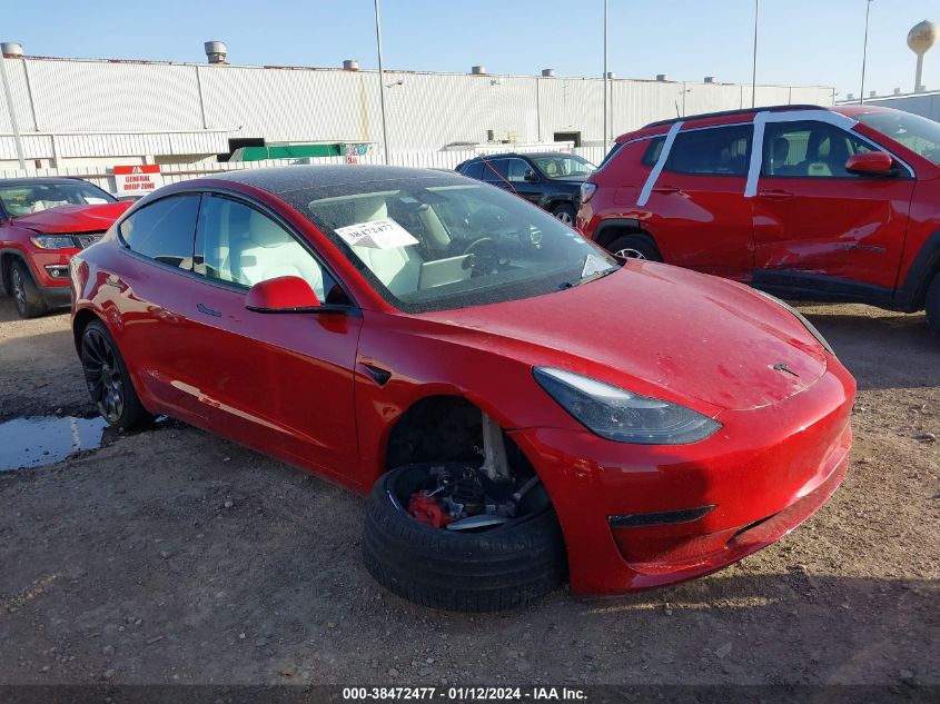 2023 TESLA MODEL 3 - 5YJ3E1ECXPF420299