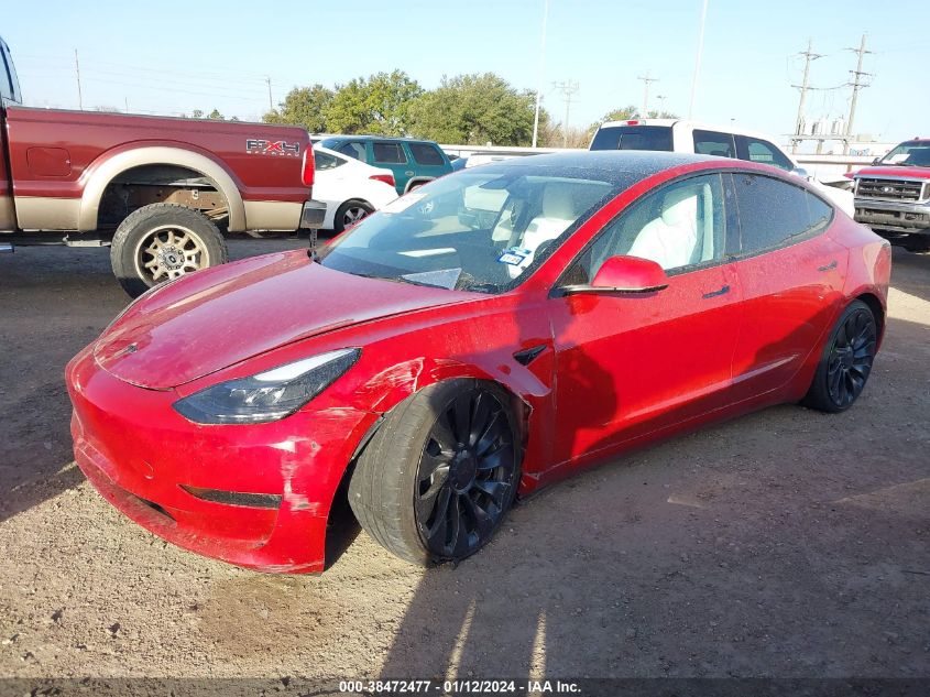 2023 TESLA MODEL 3 - 5YJ3E1ECXPF420299