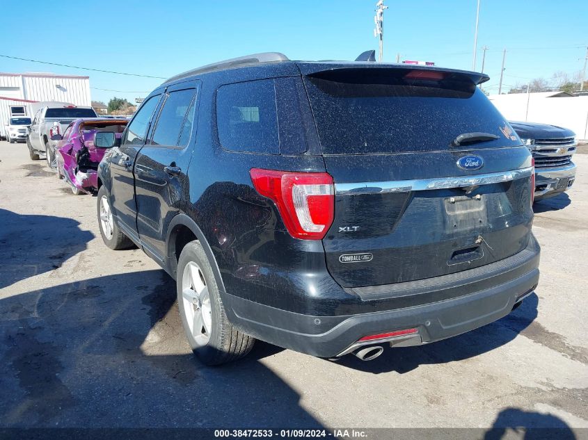 2018 FORD EXPLORER XLT - 1FM5K7D81JGA97318