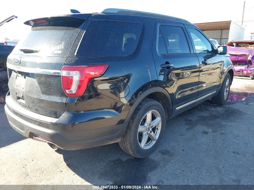 2018 FORD EXPLORER XLT - 1FM5K7D81JGA97318