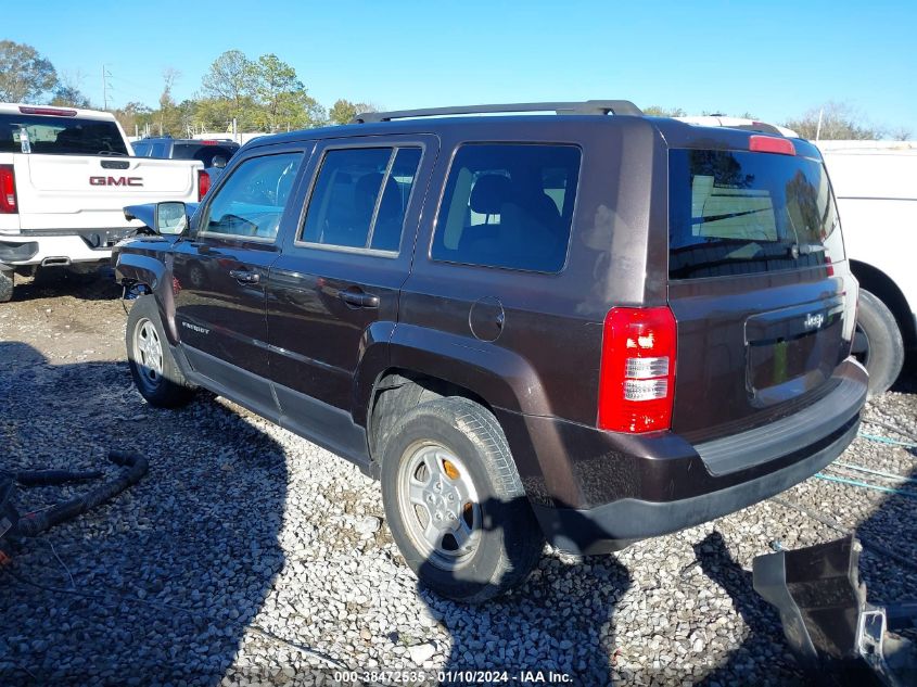 2014 JEEP PATRIOT SPORT - 1C4NJPBA2ED601203