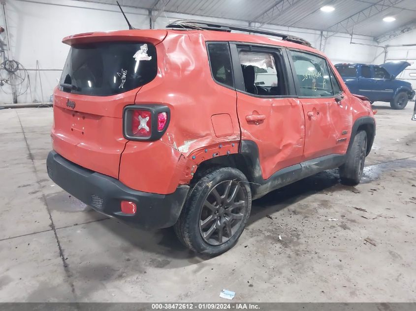 2016 JEEP RENEGADE LATITUDE - ZACCJBBW0GPD02030