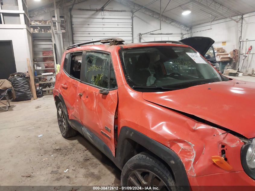 2016 JEEP RENEGADE LATITUDE - ZACCJBBW0GPD02030