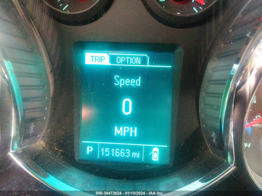 2015 CHEVROLET CRUZE 1LT AUTO - 1G1PC5SB2F7201585
