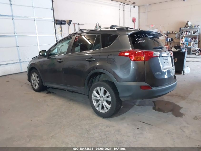 2013 TOYOTA RAV4 LIMITED - 2T3DFREV3DW094949