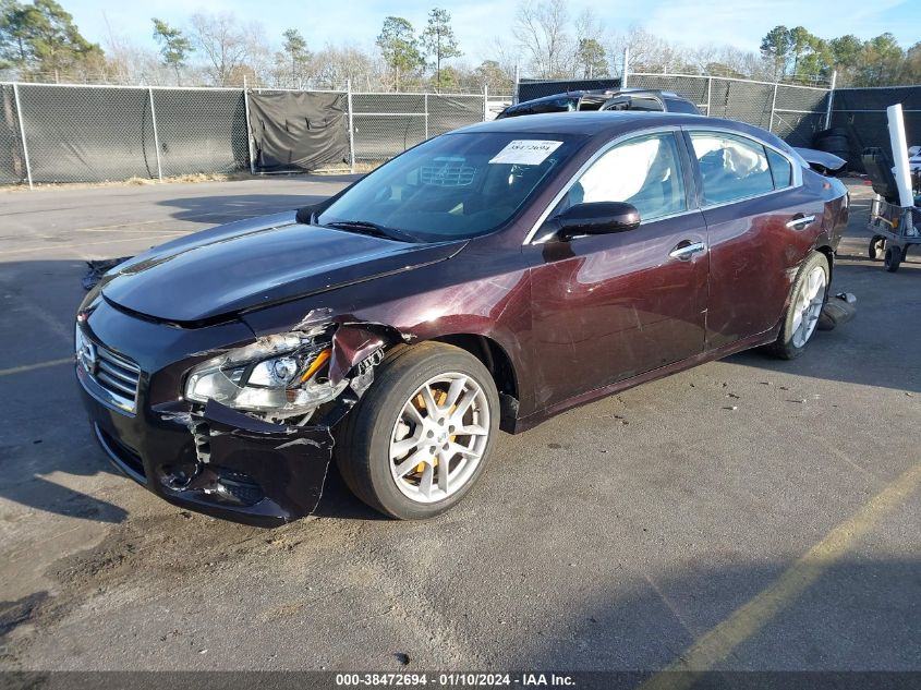 2014 NISSAN MAXIMA 3.5 S/3.5 SV - 1N4AA5AP2EC495601