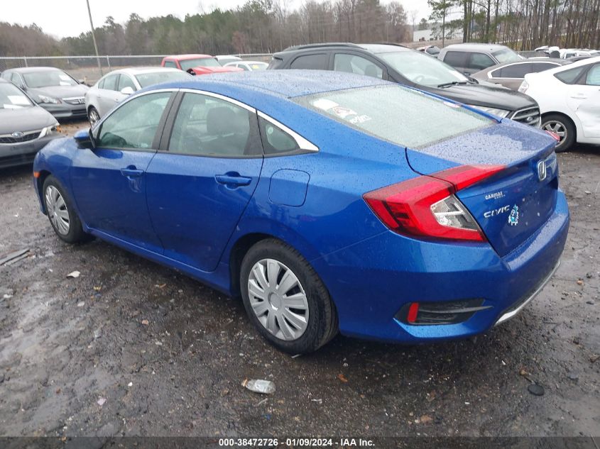 2020 HONDA CIVIC LX - 2HGFC2F60LH516966