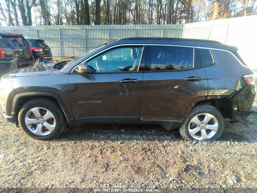 2021 JEEP COMPASS LATITUDE 4X4 - 3C4NJDBBXMT566734