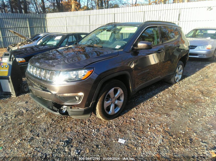 2021 JEEP COMPASS LATITUDE 4X4 - 3C4NJDBBXMT566734