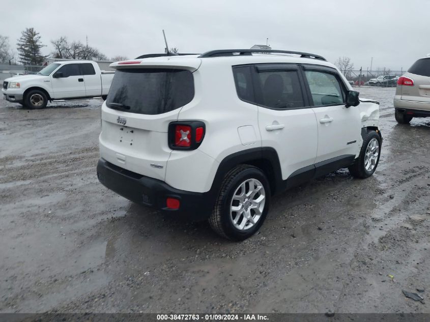 2018 JEEP RENEGADE LATITUDE FWD - ZACCJABB4JPJ30192