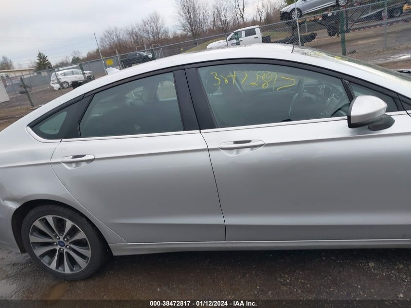 2019 FORD FUSION SE - 3FA6P0T92KR270825