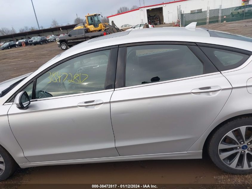 2019 FORD FUSION SE - 3FA6P0T92KR270825