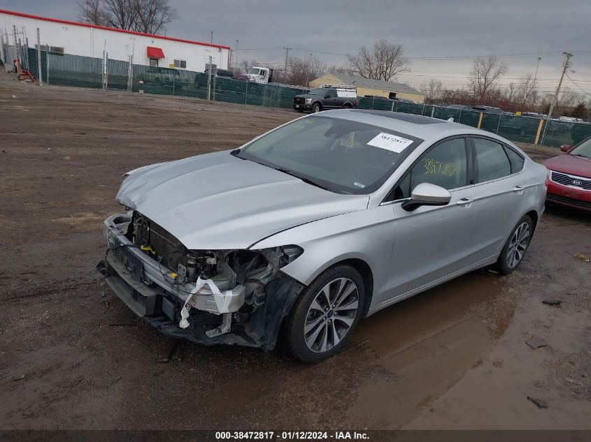 2019 FORD FUSION SE - 3FA6P0T92KR270825