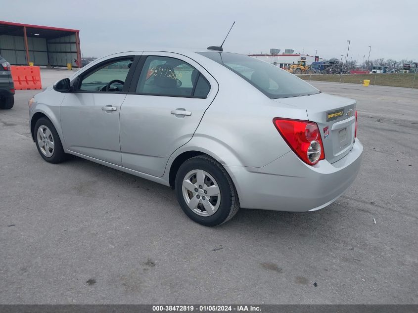 1G1JA5SH3F4156920 | 2015 CHEVROLET SONIC