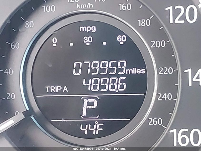 2013 HONDA ACCORD EX-L - 1HGCR2F82DA031795