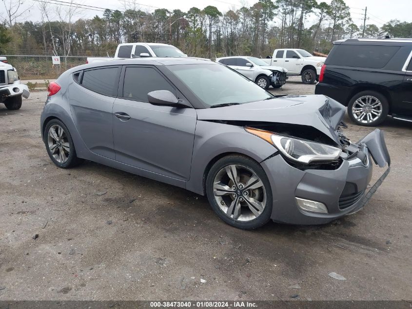 2017 HYUNDAI VELOSTER VALUE EDITION - KMHTC6AD2HU320798