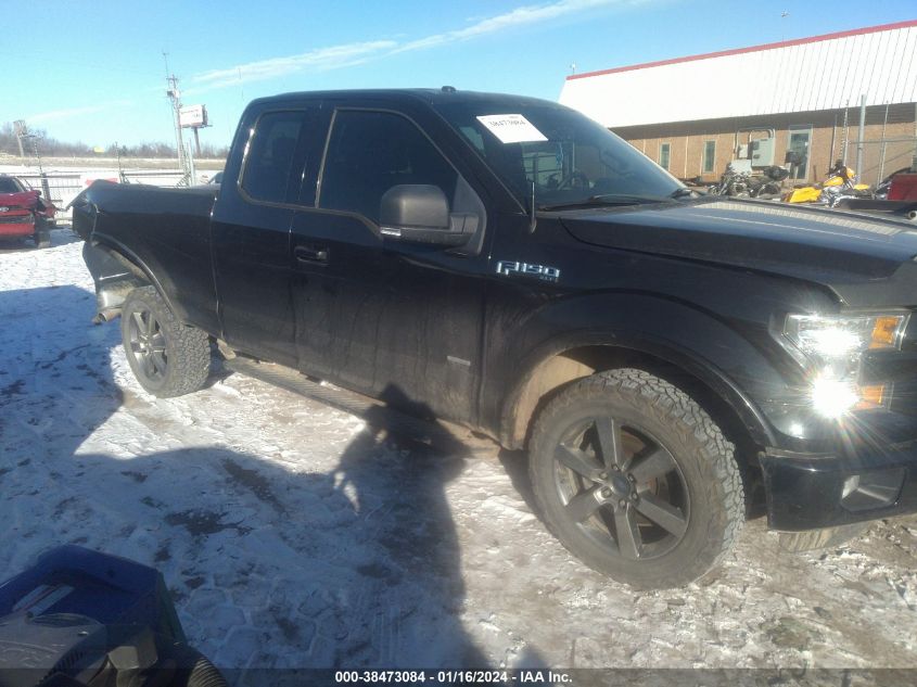 2015 FORD F-150 SUPER CAB - 1FTEX1EP7FKE03502