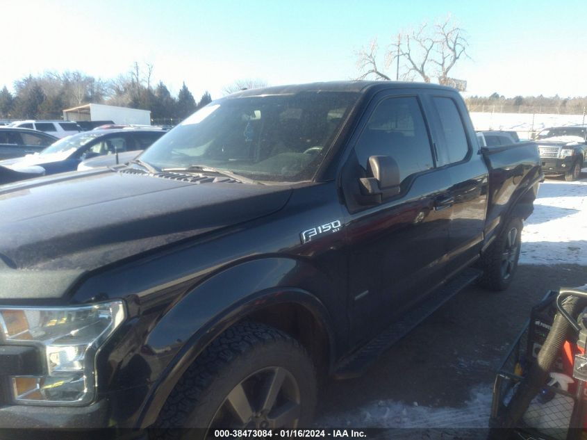 2015 FORD F-150 SUPER CAB - 1FTEX1EP7FKE03502