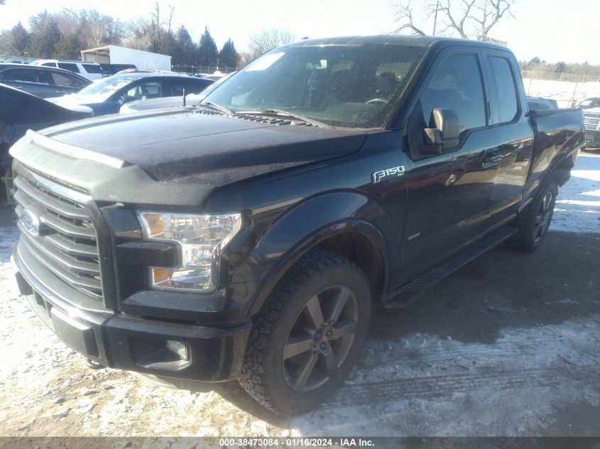 2015 FORD F-150 SUPER CAB - 1FTEX1EP7FKE03502