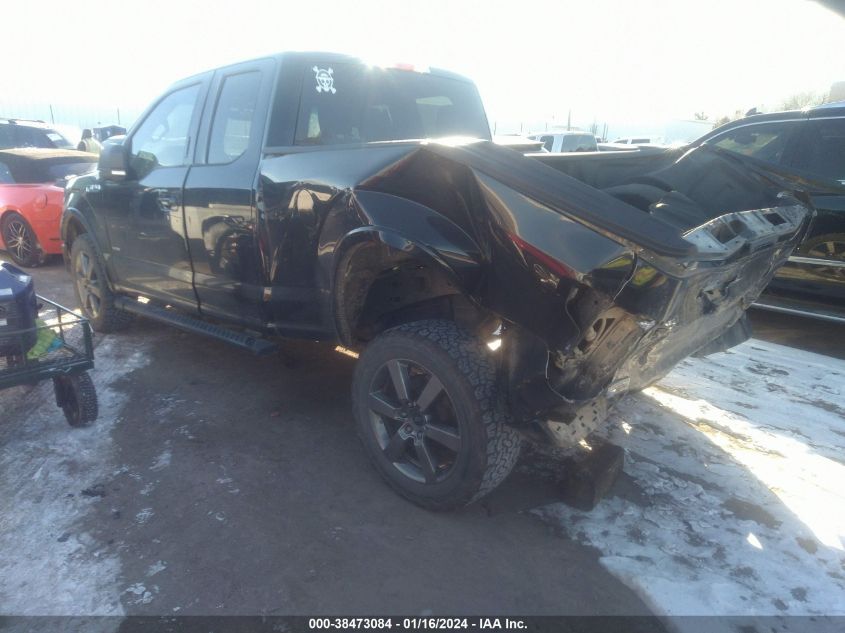 2015 FORD F-150 SUPER CAB - 1FTEX1EP7FKE03502
