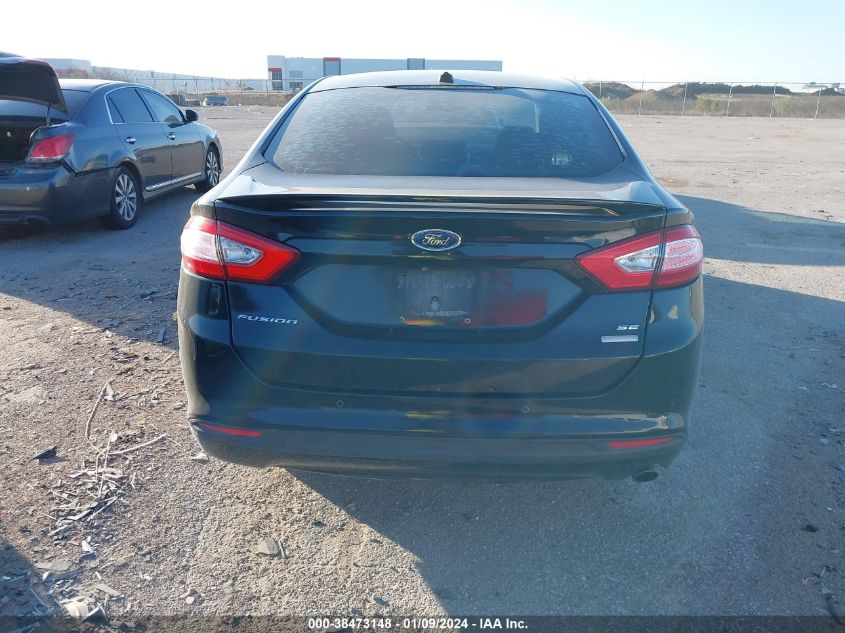 2016 FORD FUSION SE - 3FA6P0HD6GR290158