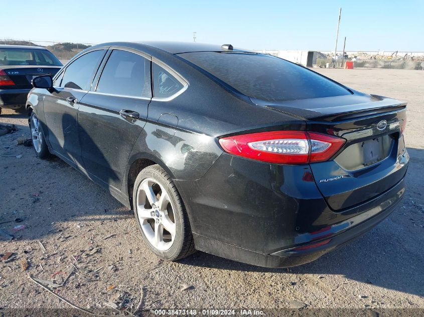 2016 FORD FUSION SE - 3FA6P0HD6GR290158