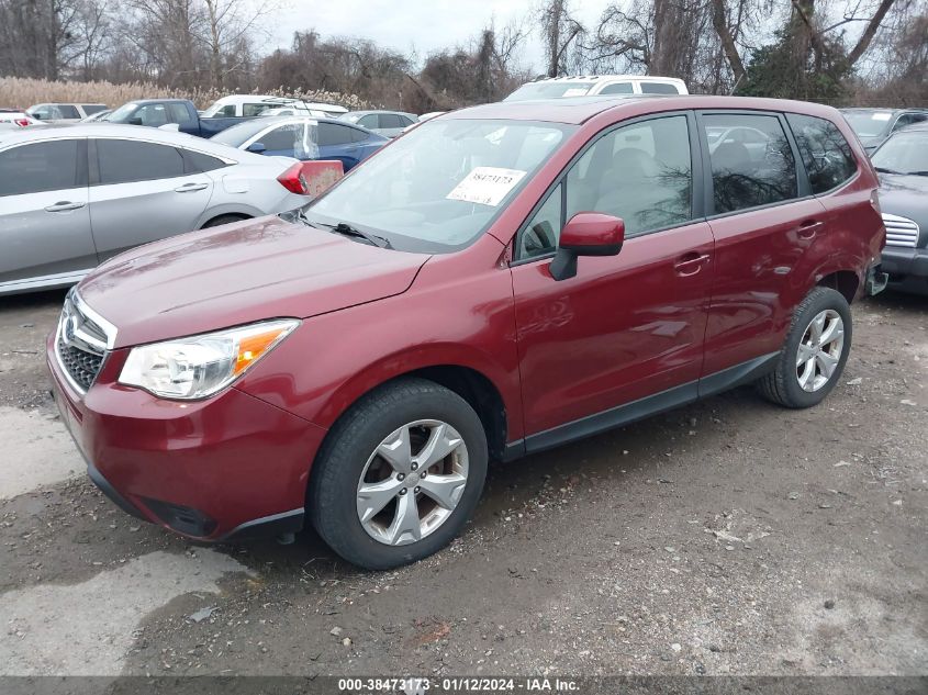 2015 SUBARU FORESTER 2.5I PREMIUM - JF2SJADC3FH819631