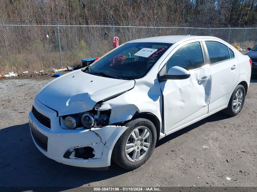 2014 CHEVROLET SONIC LT AUTO - 1G1JC5SH5E4194822
