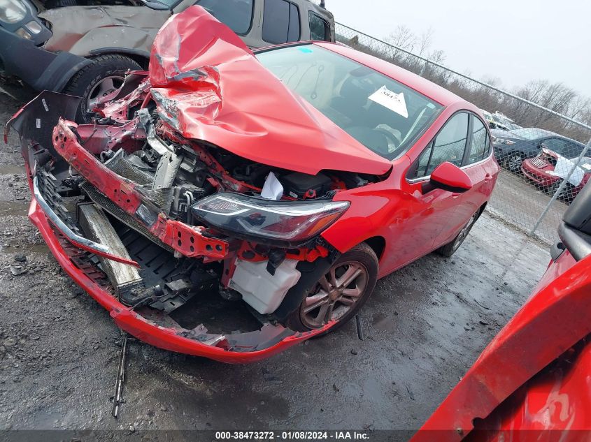 2018 CHEVROLET CRUZE LT - 1G1BE5SMXJ7192505