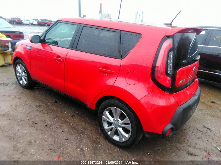 2015 KIA SOUL + - KNDJP3A51F7762295