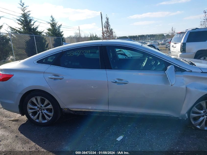 KMHFH4JG1EA424029 | 2014 HYUNDAI AZERA