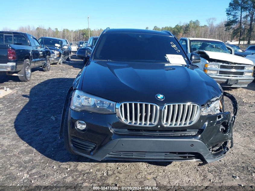 2017 BMW X3 SDRIVE28I - 5UXWZ7C30H0V92296