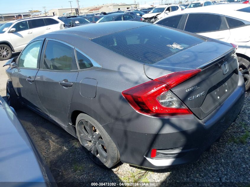 2019 HONDA CIVIC SPORT - 2HGFC2F8XKH501729